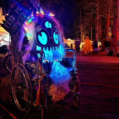 Feed Me Glow Sticks - the Glow Stick Initiative at Shambhala Music Festival